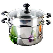 Пароварка из нержавеющей стали, подкладка сделана из WG1526NL 26 см