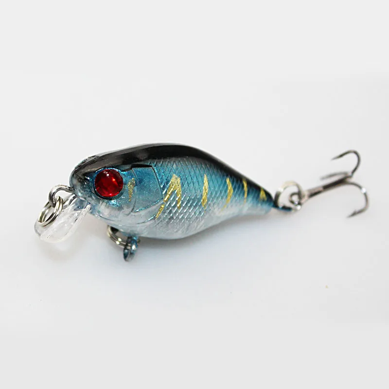  4cm 4.2g Flash Swim Fishing Lure Artificial Hard Crank Bait Wobblers japan Mini Fishing Crankbait lure 