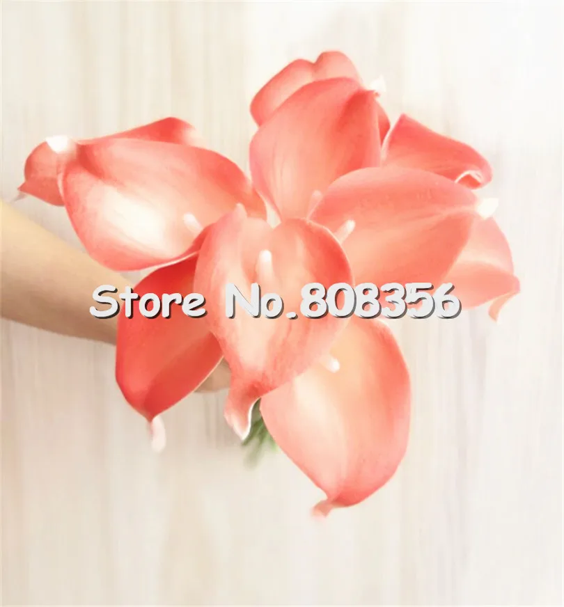 flor de calla para buquê de casamento, 30p