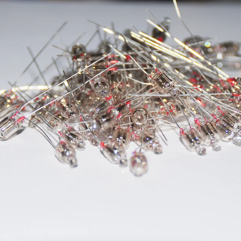 Buy 100pcs Neon Indicator Sign Bulb 5mm Lamps RED