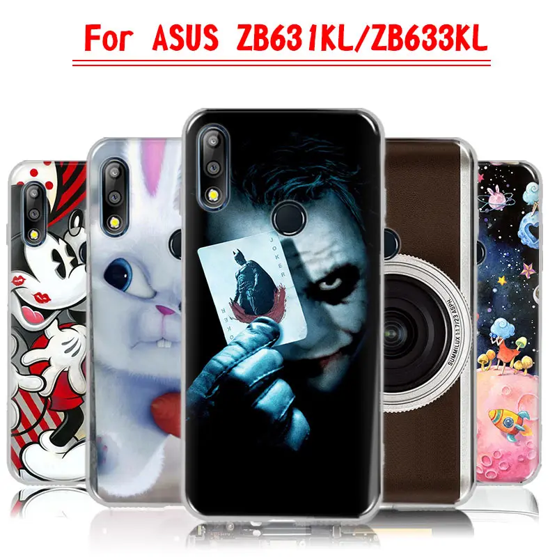 

Phone Case For Asus Zenfone Max Pro M2 ZB631KL Cover Silicone TPU Soft Case For Asus ZB631KL ZB ZB631 631 631KL KL Case 6.3 icnh