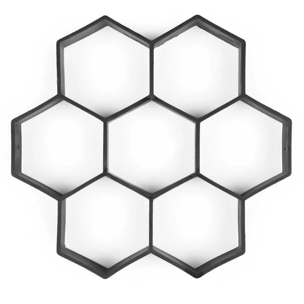 

Reusable Paving Molds For Garden Paver Molds PP Resin Plastic Mold Border Maker Path Molder Cement Stone Design Concrete Molds