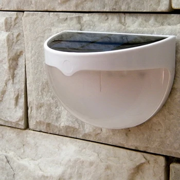 

Solar Light LED Security Door Lamp IP55 Garden Decoration Landscape Lawn white Solar Wall Lamp