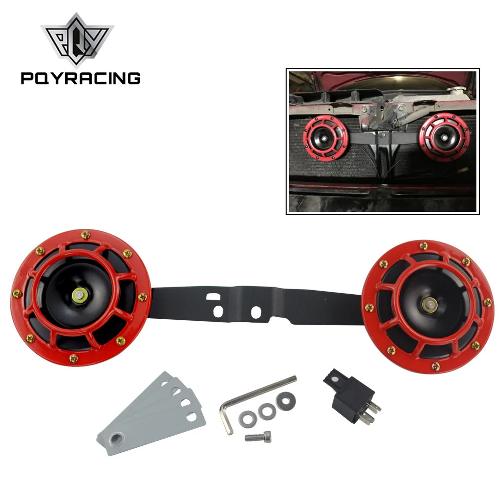 Кронштейн PQY Horns 2 шт. 12 В 115 дБ супер громкий компактный электрический воздушный