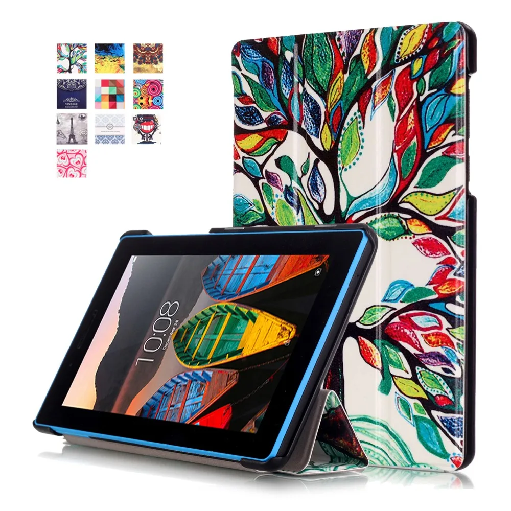 

PU Leather Case for Lenovo Tab 3 7.0 710F 701I Essential Tablet Magnet Stand Cover for funda Lenovo Tab3 TB3-710F TB3-710I CAPA