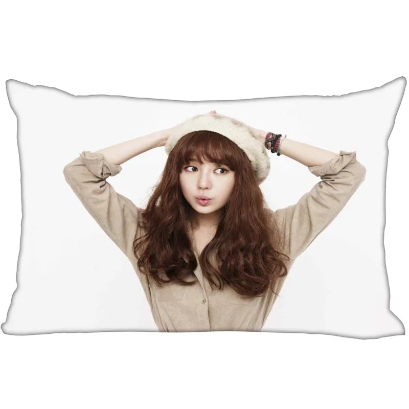 1 KPOP star Yoon Eun Hye прямоугольная наволочка двухстороннее атласное с узором Наволочка на заказ подарок вашему образу - Цвет: 1