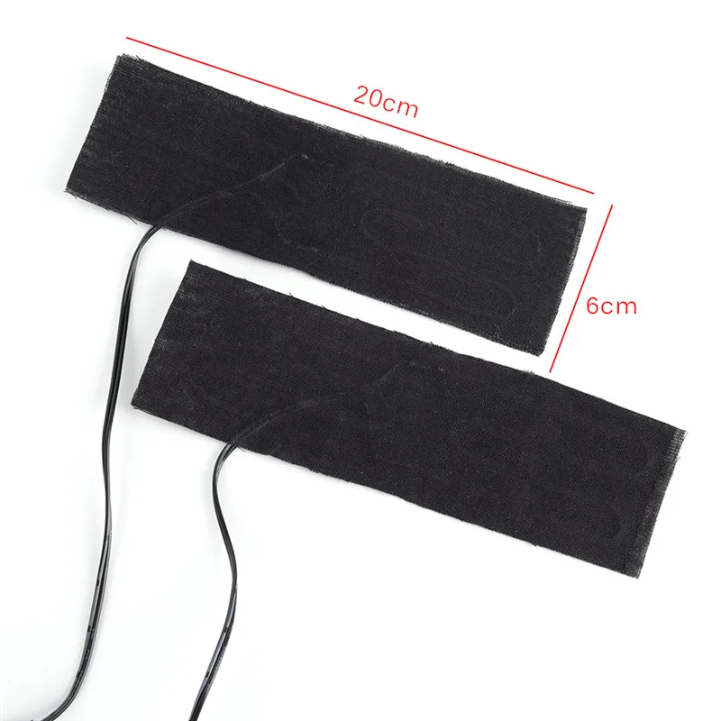 1 пара 5 в углеродное волокно грелка для рук USB нагревательная пленка