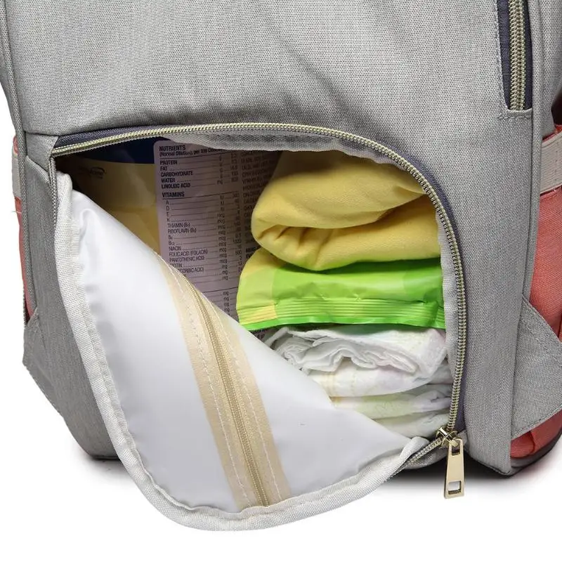 LEQUEEN модная сумка для мамы полосатый для беременных подгузник сумка большой емкости Детская Сумка Дорожная Рюкзак дизайнерская сумка для