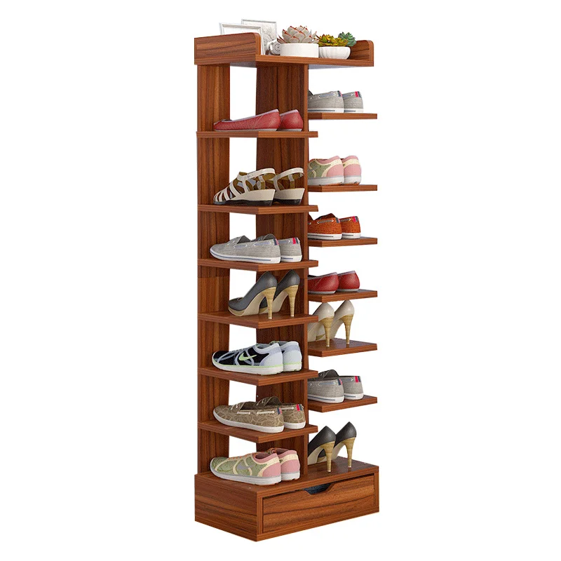 Louis Модная обувь шкафы простые бытовой экономичный пыленепроницаемый многоэтажного пространства двери шкаф большой Ёмкость для хранения