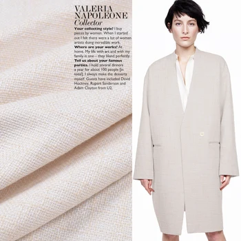 

The new white forest small fragrant woven Tweed Fabric dress coat and cloth