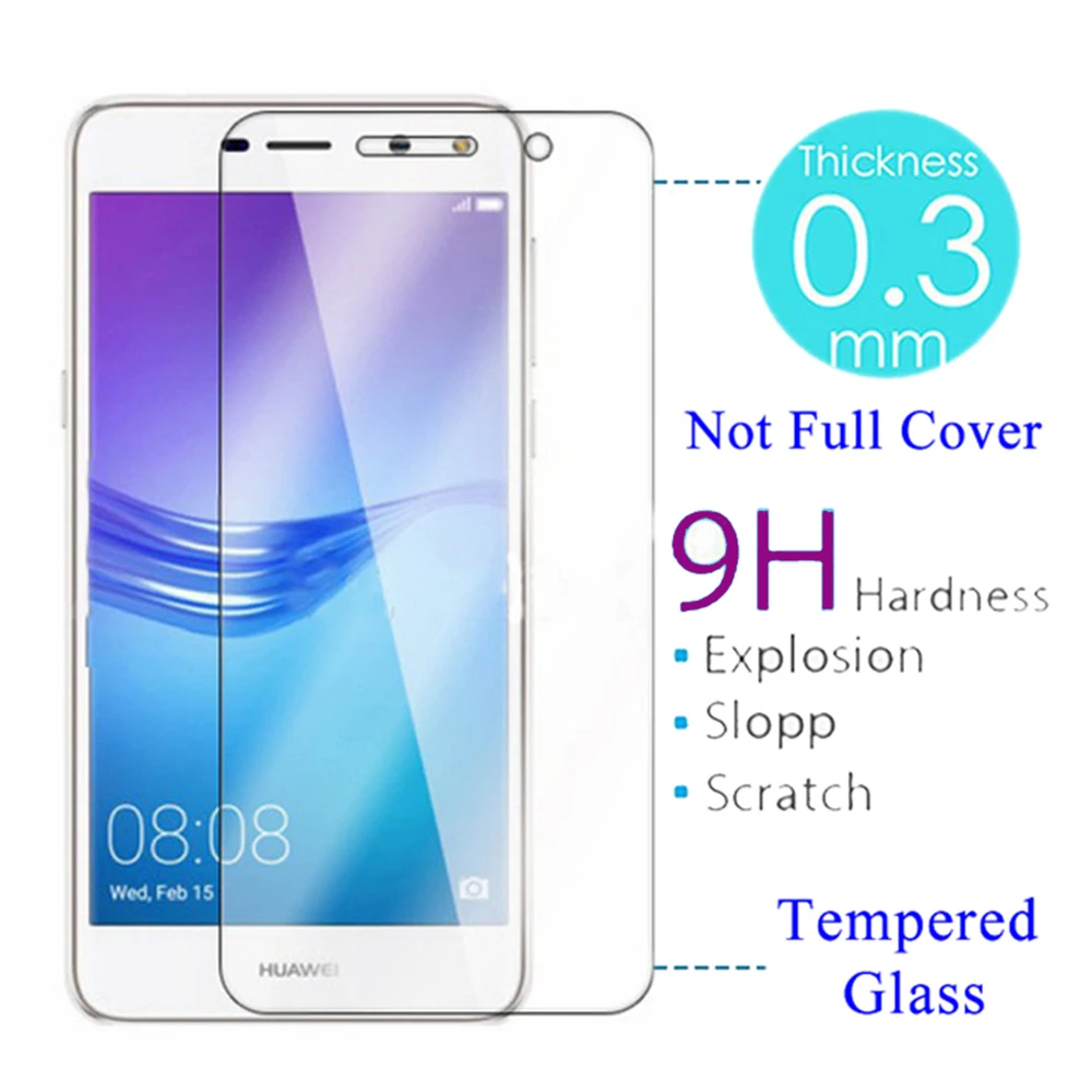 Для Huawei Y6 2017 защитное стекло на Huwai Y7 закаленное huawai Y5 ii Y3 Pro Защитная пленка для