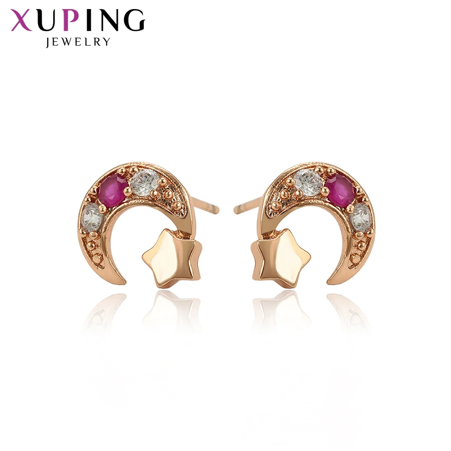 

Xuping Jewelry Elegant Earrings of Moon Stars Shape Party Temperament for Women Wedding Christmas Gifts S121.3-23229