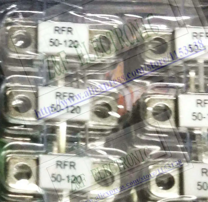 RFR 50 120 Вт R 50R Ом одноконтактный новый оригинальный резистор 2 шт./лот|lot lot|lot 50lot 12 |