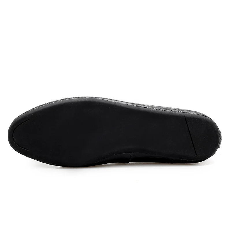 Soft Leather Men Casual Shoes Comfortable 2019 Mens Loafers Moccasins Breathable Slip On Driving Shoes 5#24D50