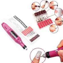 1 Set Electric Professional Nail Drill Manicure Machine Nail File Art Pen Polish Drill Equipment Nail File Tools EU Plug RP1