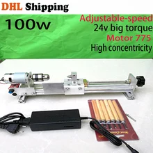 Mini Lathe Machine Polisher Table Saw for polishing Cutting DIY Wood Lathe,metal mini lathe/didactical DIY lathe ship DHL