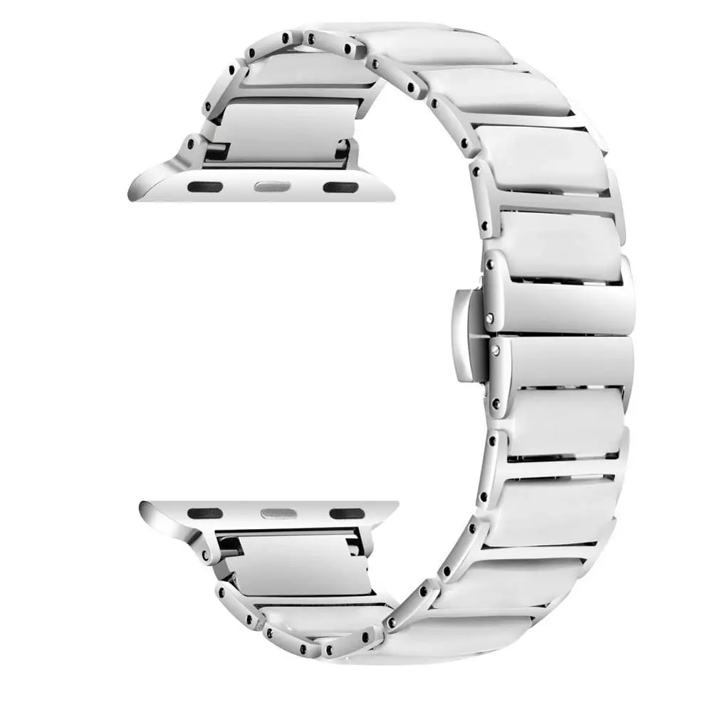 Аксессуары для часов Oulucci ремешок apple watch/ремешок из нержавеющей стали с пряжкой