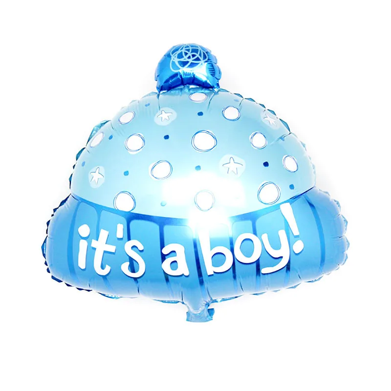 KAMMIZAD 1 шт., воздушные шары для детского душа, баллон гелия для мальчиков и девочек, украшение на день рождения для маленьких девочек, вечерние Товары для детей - Цвет: boy hat