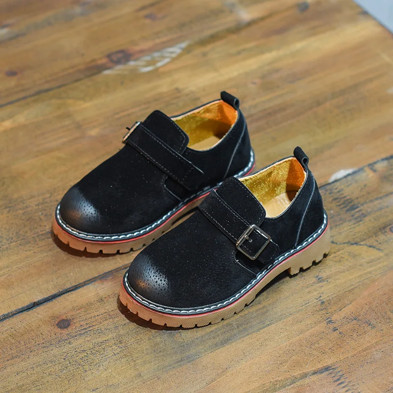 Baby Boy Dress shoes Slip On Formal Shoes size 4 5 6 7 8 9 New Black Toddler