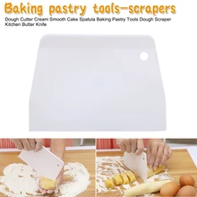 Тесто резак крем гладкой лопатка для торта выпечки Кондитерские инструменты скребки кухня масло ножи peelers slicer