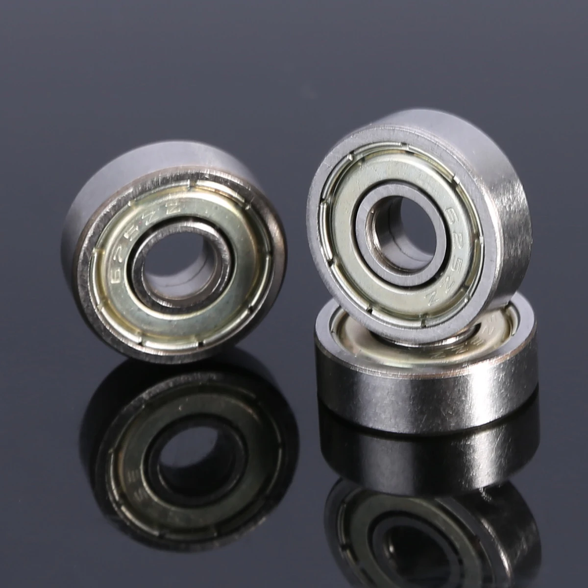 

10Pcs/Set Single Row Deep Groove Bearings 5x16x5mm Miniature 625ZZ Carbon Steel Radial Ball Bearing Hardware Shafts