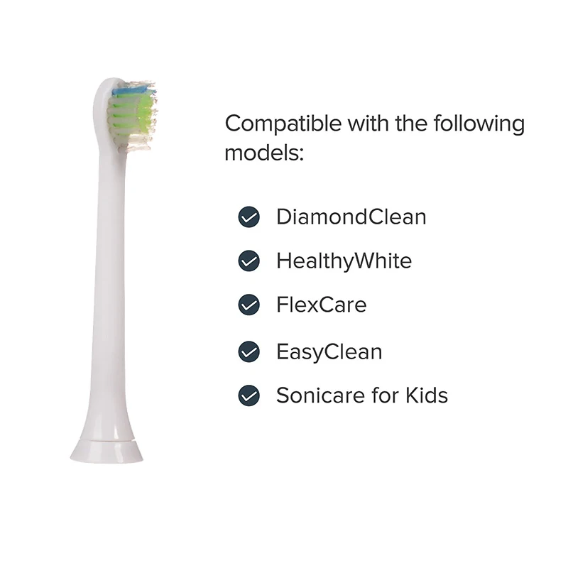 Сменные насадки для электрической зубной щетки для Philips Sonicare Diamond Clean DiamondClean ProResults Sensitive для семьи детей и взрослых