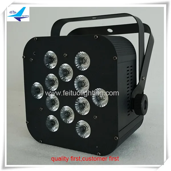 

16pcs/lot 12x18 rgbwa uv 6 in 1 or 5 in 1 or 4 in 1 flat Led Par64 Led Par Light DJ Stage Lighting