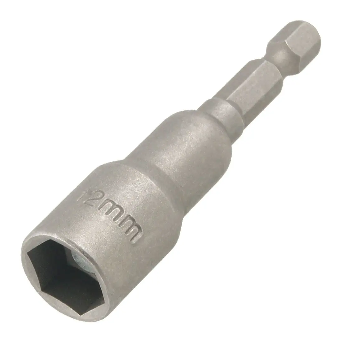 WSFS Hot 12 mm Hex Socket Nut Driver Setter Grayin Tool Parts