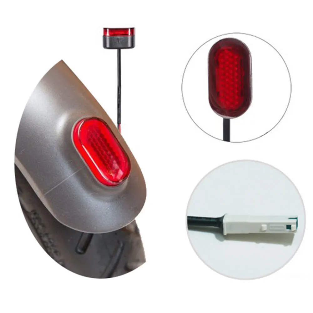 Тормоз с кабелем светодиодный стоп-сигнал задний светильник Замена модная лампа электрический скутер Предупреждение безопасности для Xiaomi Mijia M365