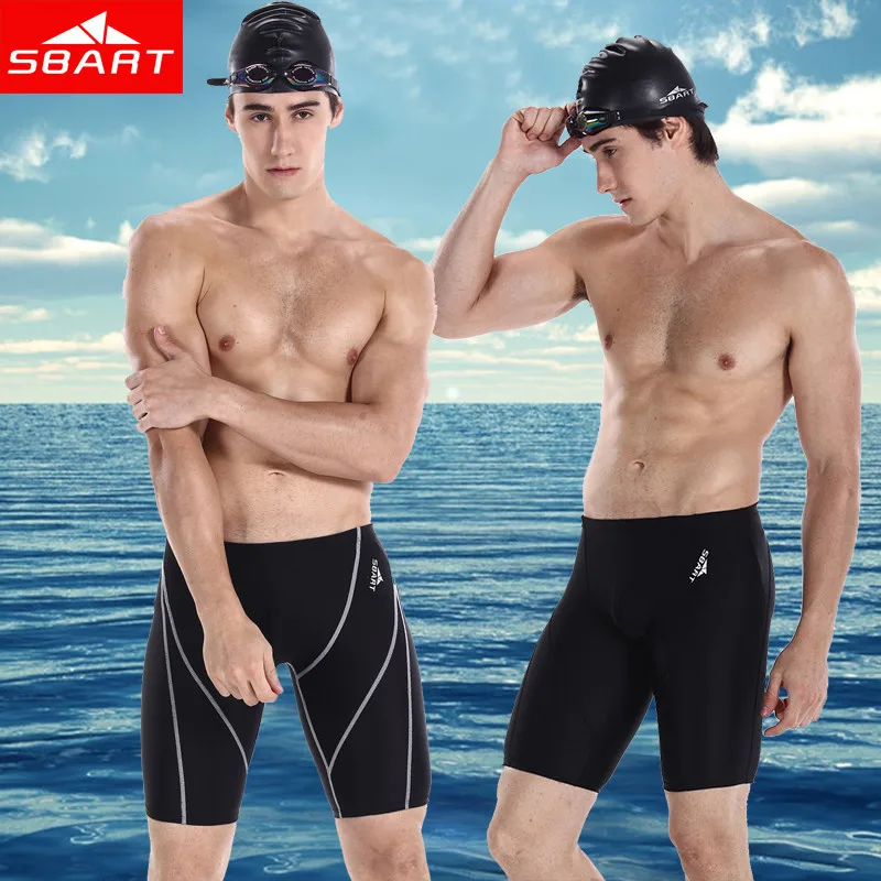SBART Lycra Swimwear Men Shorts Sexy 2015 Brand Mens Swim Jammers Lycra
