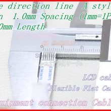 1.0 мм расстояние+ 1000 мм Длина+ 6pin/в том же направлении линии мягкой проволоки Гибкий плоский кабель. 6 P* 1.0A* 1000 мм