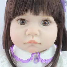 55 см Виниловая Кукла Reborn очаровательные детские игрушки для принцесс детские куклы bonecas brinquedos для маленьких девочек и мальчиков