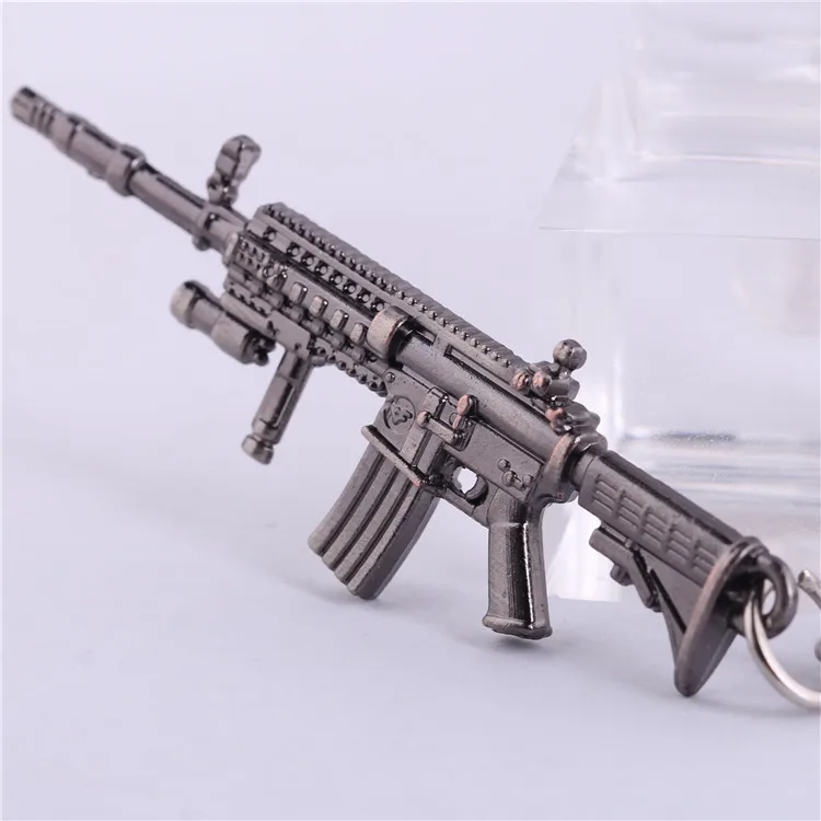 

CF Assault Gun Keychain Metal Alloy Keys Ring Machine Gun Cross Fire SHOTGUN Best Collection Free Shipping