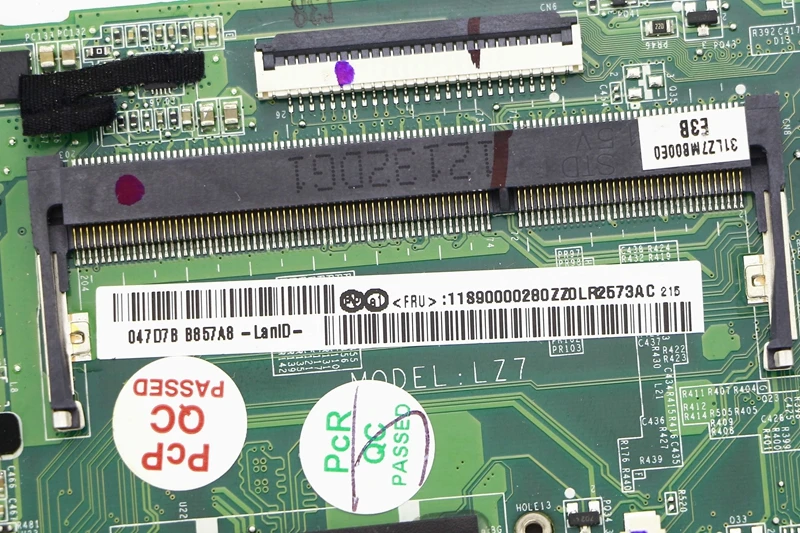 11S90000280 90000280 DA0LZ7MB8E0 материнской платы w/i5-3317U Процессор для lenovo IdeaPad U310 U400 ноутбуки