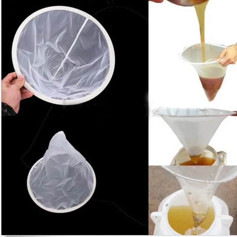

1Pc Fiber Honey Strainer Special Tools Filter Impurities Filter Apiary Beekeeping Equipment Filtration Cloth Fiber Filter