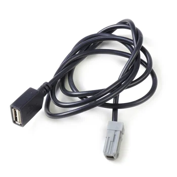 

DWCX Car AUX USB MP3 Audio Input Cable Adapter for Toyota Camry RAV4 Hybrid PriusCorolla 2012 LexusGS350 GS450H LX570 RX450 2013