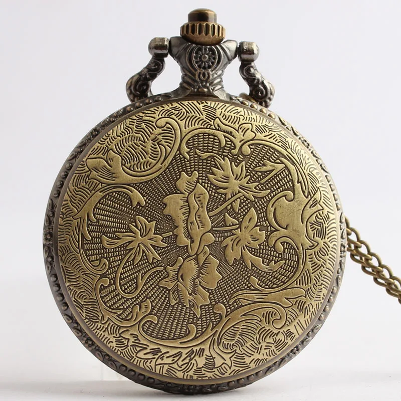 Retro-Bronze-United-State-Marine-Corps-Quartz-Pocket-Watch-Necklace-Pendant-Clock-Men-s-Women-Gifts