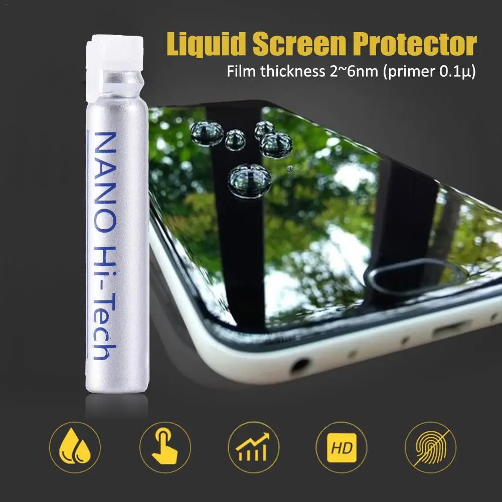 Универсальная нано-Жидкая Защитная пленка для экрана Nano Tech 9D 6D 5D 4D 3D изогнутая пленка из закаленного стекла для универсального IPhone X huawei mate 20