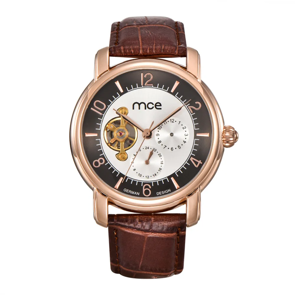 2017 Fashion Luxury Brand MCE leather Tourbillon Watch Automatic Men Wristwatch Men Mechanical steel Watches relogio masculino 2017 Fashion Luxury Brand MCE leather Tourbillon Watch Automatic Men Wristwatch Men Mechanical steel Watches relogio masculino