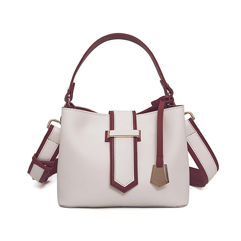 

ACE LOVE brand medium versatile white large capacity hotsale women work shopping totes ladies shoulder crossbody bucket handbags