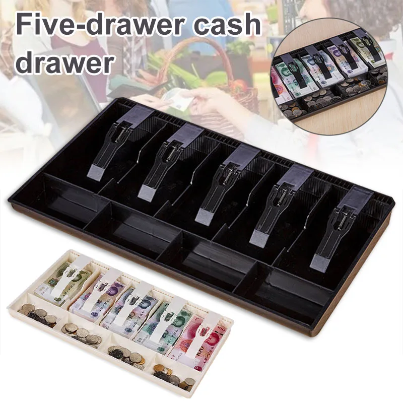 

Money Cash Coin Register Insert Tray Replacement Cashier Drawer Storage Tray Box FP8