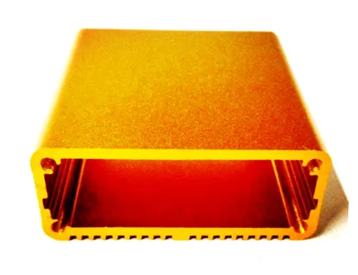 5 шт. охлаждения Алюминий коробка 45*18.5-45 мм PCB коробка распределительная коробка черный ящик