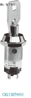 

[ZOB] Keylock switch CK-L12A tubular key CKL12A Japan nkk 19mm Keylock switch --5PCS/LOT