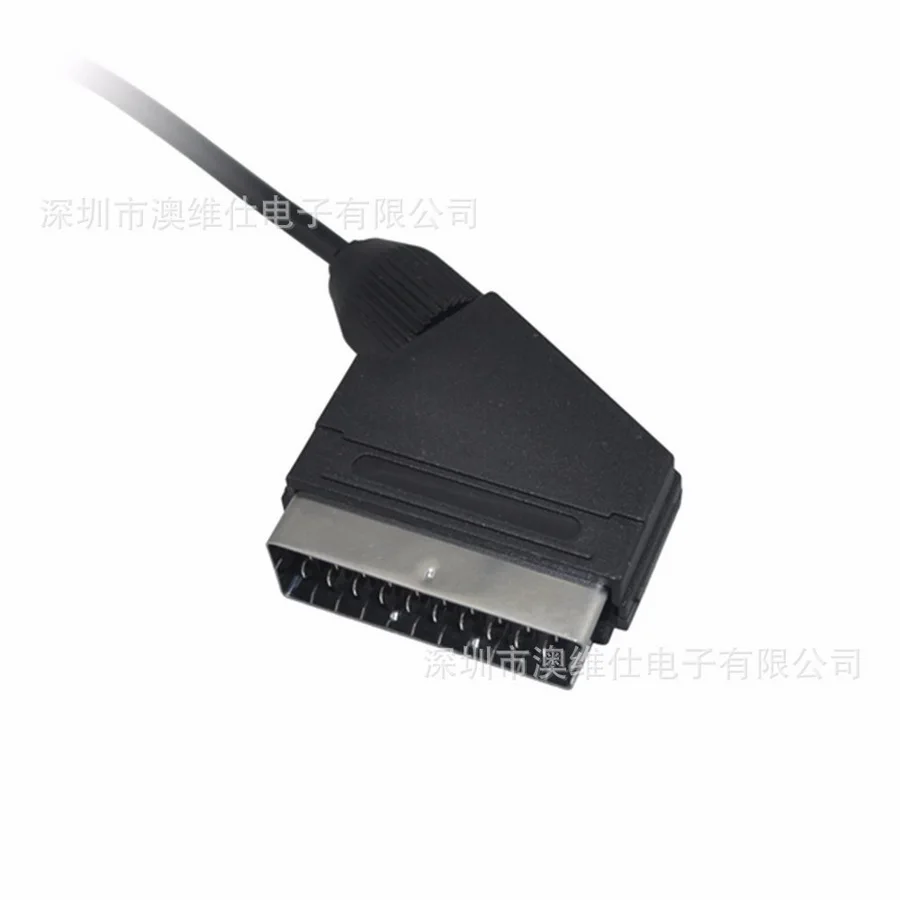 50 шт. 1,8 м для sony Playstation PS1 PS2 PS3 кабель RGB Scart tv AV свинцовый запасной Соединительный кабель для PAL/NTSC консолей