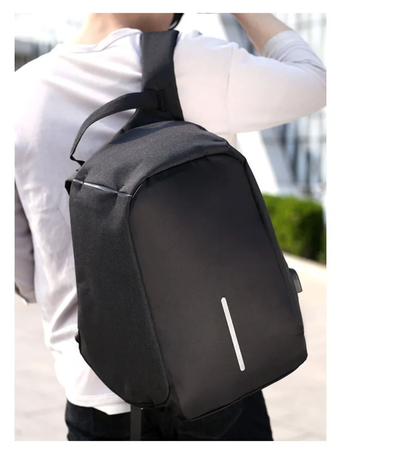 SXME рюкзак для ноутбука с usb зарядкой, рюкзак с защитой от кражи, мужской рюкзак для путешествий, Водонепроницаемый Школьный рюкзак, мужская сумка Mochila
