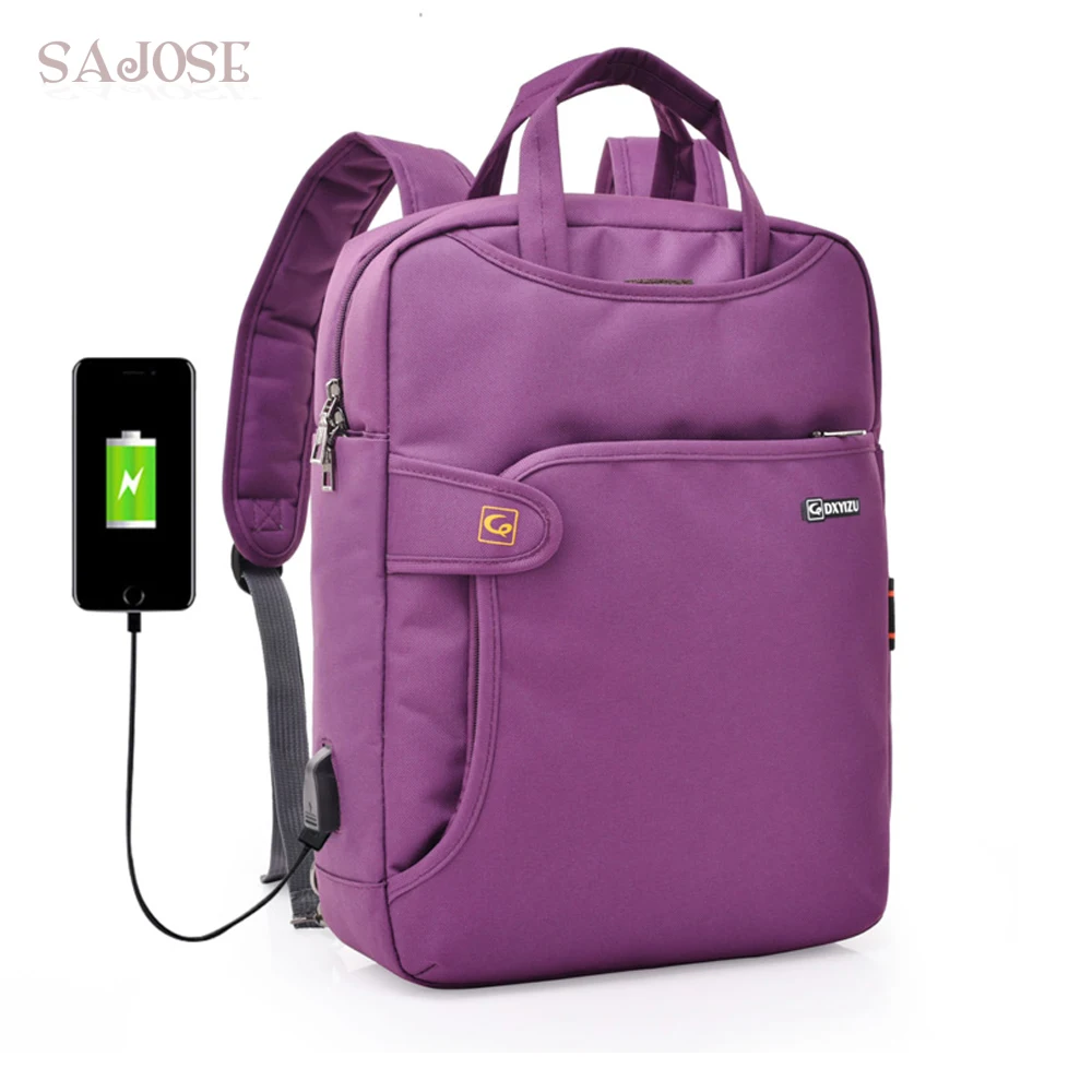 USB Charge Anti Theft Backpack Women Fashion Travel Security Waterproof