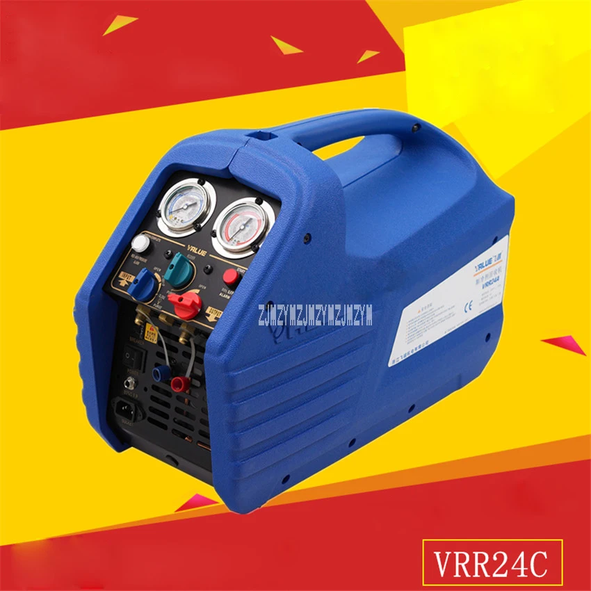

New Arrival VRR24C Double Cylinder Refrigerant Recovery Machine 220-240VAC 50 / 60Hz 5A 1750rpm 1HP Motor 0-40 Degrees Hot Sale