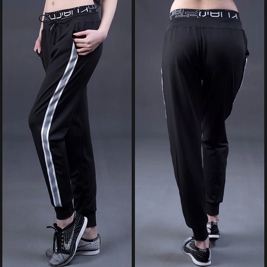 

Women Strip Pants Sport Jogger Pants Woman Straight Training and Exercise Pants Sports Trousers Ladies Running Sweat Pants Walk