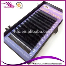 New type ellipse elliptical/ flat eyelash extension 0.15×0.07mm,0.20×0.07mm thickness J/B/C/D curl 5tray per lot all size
