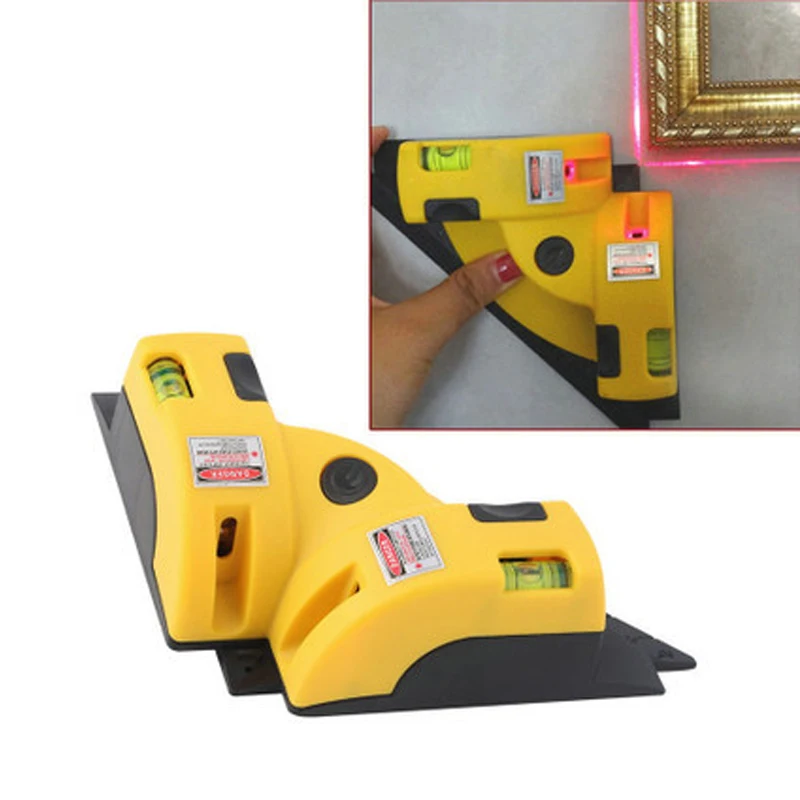 

Besde Vertical Horizontal Angle Word Laser Level Line Projection Square Right Angle 90 Degree Square Laser Measure Tool